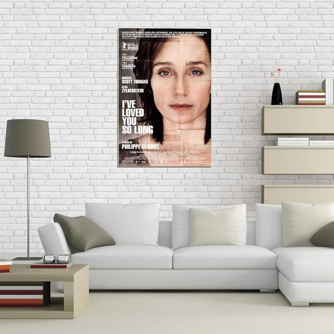 Black Empire I've Loved You So Long Movie Kristin Scott Thomas Laurent Gr Vill Room Decor Wall Art Print 24x36 Poster