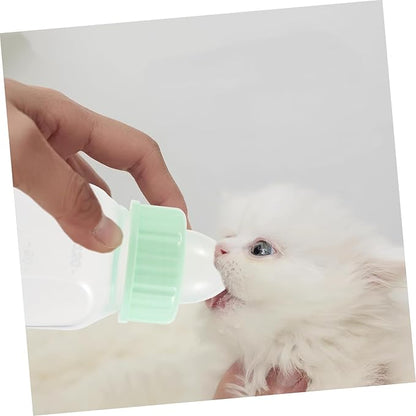 VANZACK PET Nursing Bottle Kit Sturdy 250ml Milk Feeder for Kittens and Puppies Portable PET Feeding Bottle Easy-Grip Design and Nursing