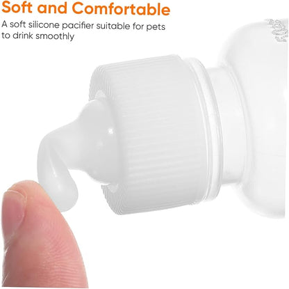 Accurate Measurement Pet Nursing Bottle and Milk Brush for Kitten Bottles Pet Supplies