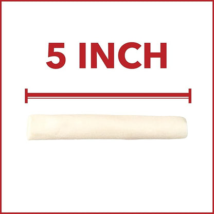 Pet Factory American Beefhide 5" Chip Rolls Dog Chew Treats - Natural Flavor, 16 Count/1 Pack