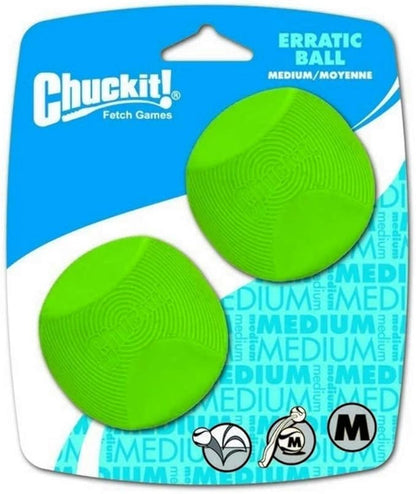 ChuckIt! Dog Erratic Ball (Large, 3-Inch, 1-Pack)