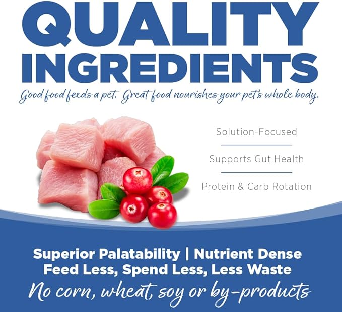 NutriSource Pure Vita Turkey & Cranberry Dog Food, 25LB