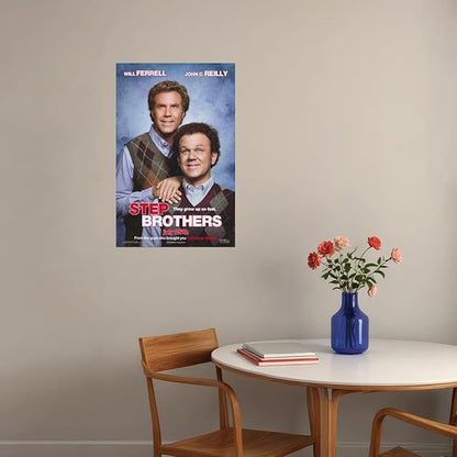 Rectify the Race Step Brothers Movie Will Ferrell John C. Reilly Mary Steenburgen 24x36 Poster