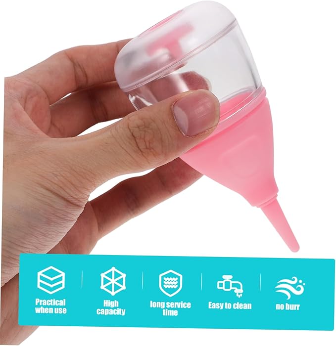 INOOMP Puppy Milk Feeder and Kitten Feeding Bottle Flow Rate Compact Design for Small Pets for Newborn Cats and Dogs Easy to Use Scale for Accurate Feeding