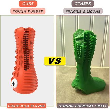 Cutiful Dog Toys for Aggressive Chewers Large Medium Breed, Indestructible Dog Chew Toys, Squeaky Interactive Tough Extremely Durable, Dogs Toothbrush Toys to Keep Them Busy