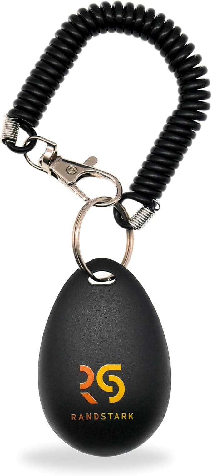 Dog Training Clicker - Pet Training Behavioral Tool with Wrist Strap for Dogs, Cats, and Puppies - Lightweight and Durable