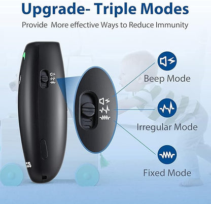 Dog Barking Control Devices 3 Modes Ultrasonic Dog Training and Anti-Barking Device Rechargeable Dog Barking Deterrent Devices,Alternative to Anti bark Collar,Barking Silencer Indoor and Outdoor