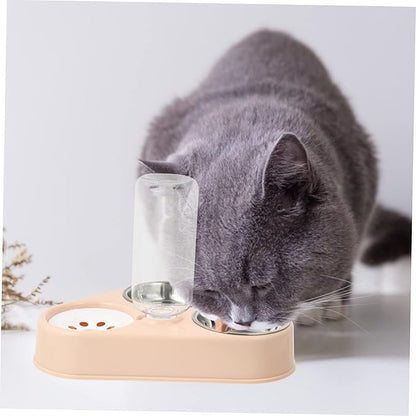 BESPORTBLE Automatic Dog Water Bowl Stainless Steel Pet Food Bowls Pet Feeding Bottle
