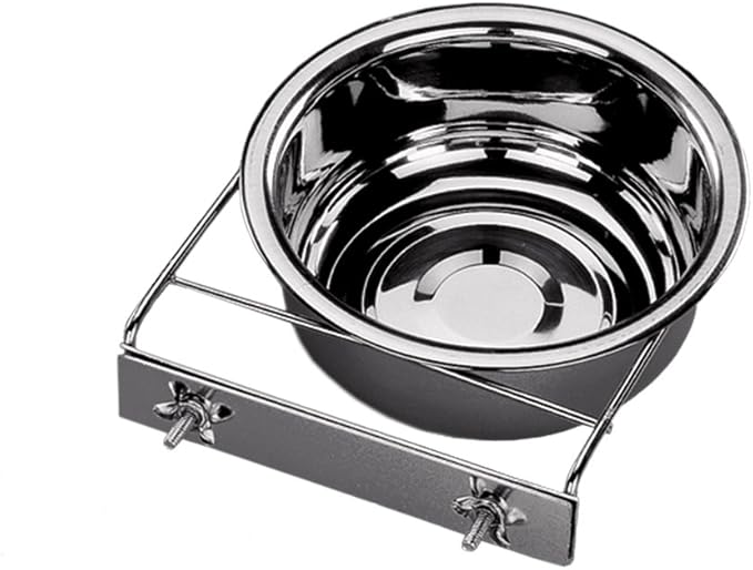 Nobby Stainless Steel Bowl with Screw-Holder, 2.80 Litre, 24 cm