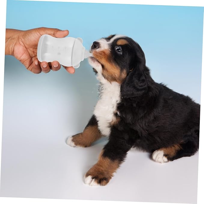 BESPORTBLE Small Pet Feeding Bottle Puppy Milk Feeder for Kittens Small Animals Lightweight Portable Safe Convenient Feeding for Newborn Pets