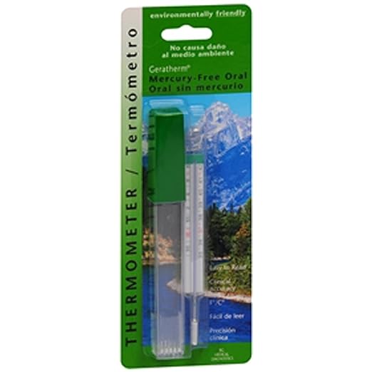 Geratherm Thermometer Oral Mercury Free - Each