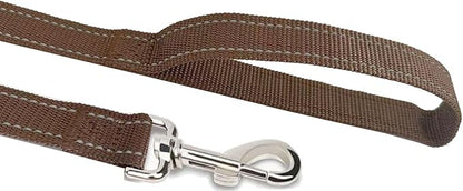 Reflective Dog Leash 4Ft /5 Foot /6 Feet Long, 1 Inch Wide, for Small and Medium Dogs