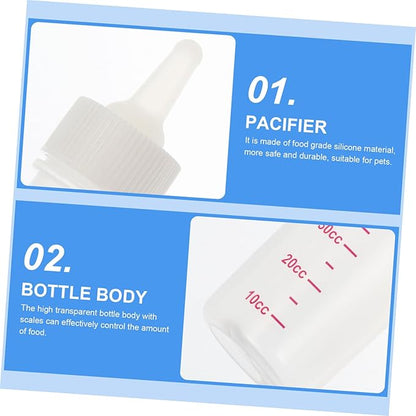 NOLITOY Pet Nursing Feeders Dog Cat Kitten Feeding Bottle Milk Replacer Cat Supplies