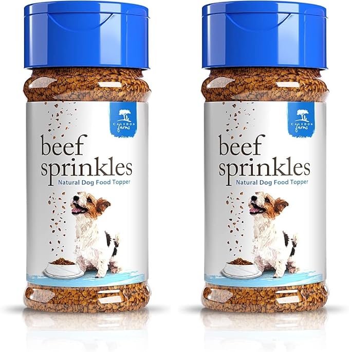 Caledon Farms Beef Sprinkles Dog Food Topper - 120g,(Pack of 2)