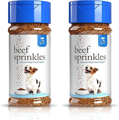 Caledon Farms Beef Sprinkles Dog Food Topper - 120g,(Pack of 2)