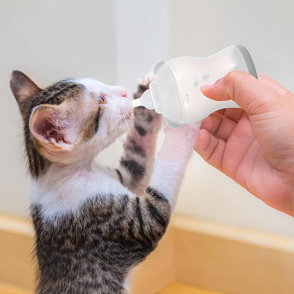 BESPORTBLE Small Pet Feeding Bottle Puppy Milk Feeder for Kittens Small Animals Lightweight Portable Safe Convenient Feeding for Newborn Pets