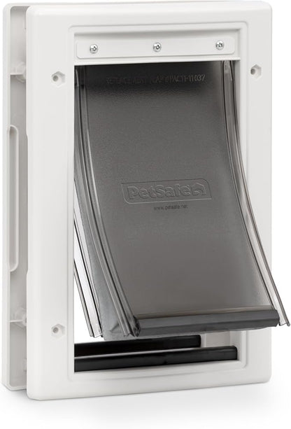 PetSafe Extreme Weather Pet Door - Insulated Weather-Resistant Dog & Cat Door with Durable Plastic Frame - Maximum Energy-Saving Efficiency - Small - for Dogs & Cats up to 15 lbs