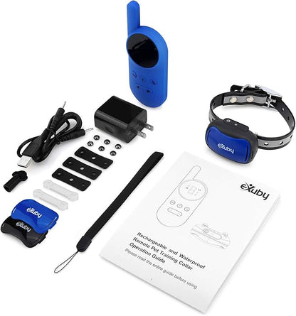 Vibrating Dog Collar - NO Shock - Small Dog Training Collar with Remote - Fits Small Dogs Under 15 pounds (Between 5-15 lbs) - Vibration & Sound Only - 1,000 FT Range - Long Lasting Battery Life