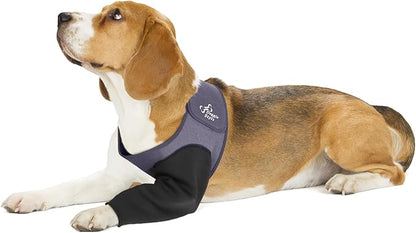 Doggie Stylz Dog Recovery Sleeve Waterproof & Durable Anti-Lick Dog Leg Sleeve Cone Collar Alternative for Pet Wounds – Prevent Licking, Biting & Keep Dry – Front Leg Recovery Sleeve - Hot Spot Wrap