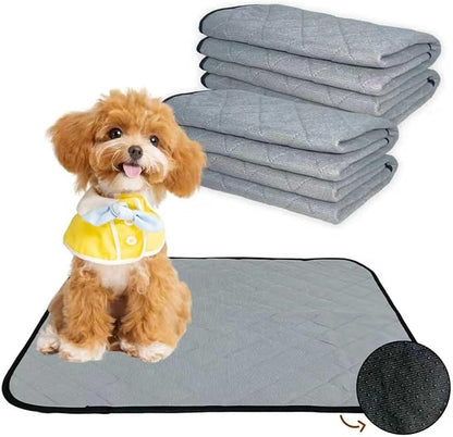 Washable Pee Pads for Dogs,Waterproof Dog Training Pads,Playpen Mat,Non-Slip Potty Pads,Super Absorbent Whelping Pads,Puppy Pad with Rounded Corn,Potty Pads (72x72(1 Pack))
