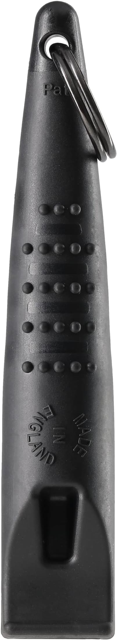 ACME Alpha 211.5 Professional Dog Training Whistle with Enhanced Ergonomic Grip. BPA-Free Plastic. 110 dBA. Long Range. Standardized Frequency. Weatherproof. Made in the UK (Black)