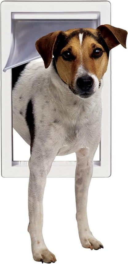 IDEAL PET PRODUCTS SINCE 1979 Perfect Pet Pet Door with Telescoping Frame, Medium, 7" x 11" Flap Size