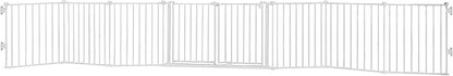 Regalo Safety 192" Double Door Super Wide Baby Gate & Play Yard, 8-Panel Adjustable Safety Gate for Doorways & Large Openings, Hardware Mounted Gate for Babies, Toddlers & Pets