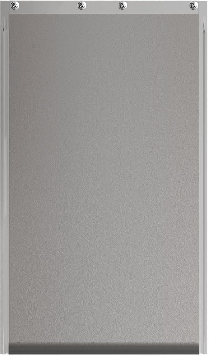 Dog Door Replacement Flaps with Screw, Medium Pet Door Replacement Flap Compatible with PetSafe Freedom PAC11-11038, Weather-Proof & No Warped for Medium Dogs, Cat Doggie Flaps,12 7/8'' × 8 1/8''