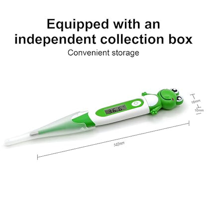 Digital Thermometer for Adults & Kids, Cartoon Design Oral Thermometer for Babies, Accurate Body Temperature Reading in 60 Seconds,with Fever Alert Sound Feature (1)