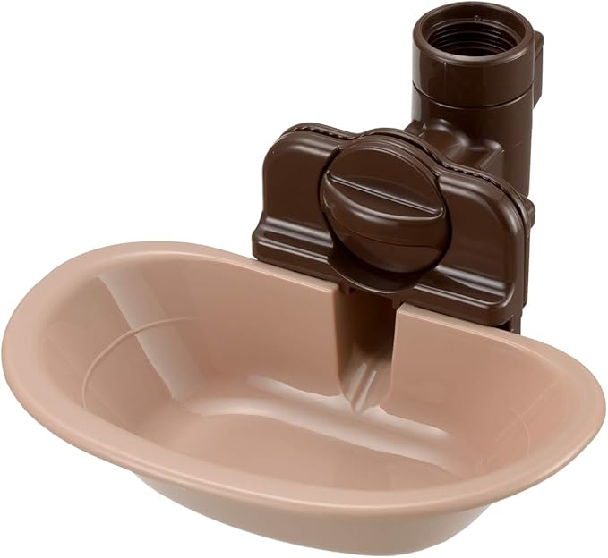 Richell Pet Water Rehydration Station, Gravity Fed Pet Water Station, Includes Bottle and Dish | Crate Attachment, BPA Free - Includes Water Bottle and Detachable Dish