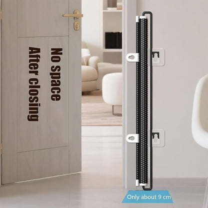 Dog Gate for Stairs- Bretractable Pet Gate, Door Gates for Pets |,No Drilling Safety Barriers 49 Inch Wide for Stairway Hallway Patio Porch Yard Balcony Deck Bathroom Garage