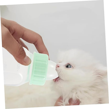 Pet Nursing Bottle Set Puppy Kitten Feeder Bottle Leak Design for Milk Replacer Kitten Nursing