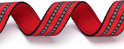 Chain Martingale Collar for Dogs，Stainless Steel, No Pull Slip Cinch Choker Choke Collar Training Escape Proof Heavy Duty Dog Collar for Small Medium Large Pet Boy Male Dogs,Red XL