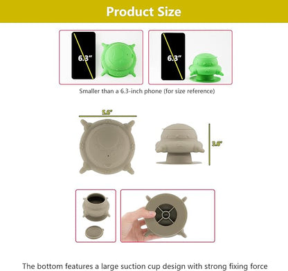 Puppy Bottles for Nursing,Puppy Milk feeders for Multiple Puppies Nipple,Puppy Feeder Milk Bowl,Feeder Bowl for Kittens,Grey