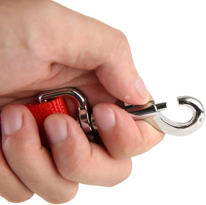 Nylon Dog Training Leash, Traction Rope, 4Ft /5 Foot /6 Feet Long, 5/8 inch 3/4 Inch 1 Inch Wide, for Small and Medium Dogs (1'' x 8 FT, Orange)
