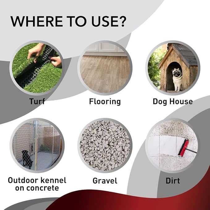 Odorcide K.O.E Kennel Odor Eliminator Concentrate – For Cages, Runs & More – For Home & Kennel w/Safe, Non-Enzymatic Formula - Frost Scent -128 oz