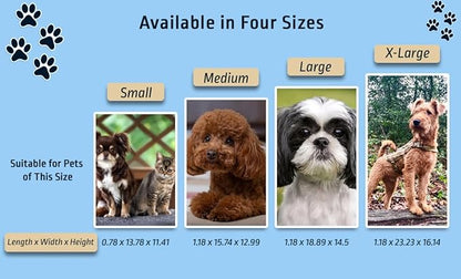 Soft Small Dog/Puppy/Cat Cone | Cute Bumblebee Cone for Small Dogs, Puppies & Cats After Surgery, Wound Care, Spay & Neuter | Dog Recovery Collar | 100% Polyester (Medium)
