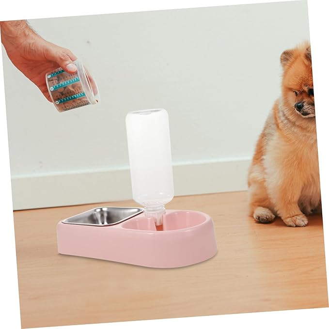 Ipetboom Dog Drinking Tool Cat Dog Water Feeder Pet Drinking Tool Pet Feeder Food Bowls Puppy Food Dispenser Puppy Bowls Puppy Water Dispenser Dog Bowls Small Size Dog Lip Gloss Earth Tones