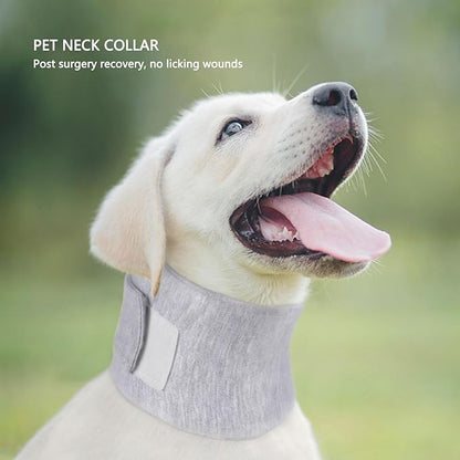Small Dog Neck Brace, Adjustable Breathable Neck Cervical Cone Prevent Licking Protective Dogs Cone for Pets Dogs and Cats Post Surgery Dog Cervical Collar Neck Brace for Neck (S)
