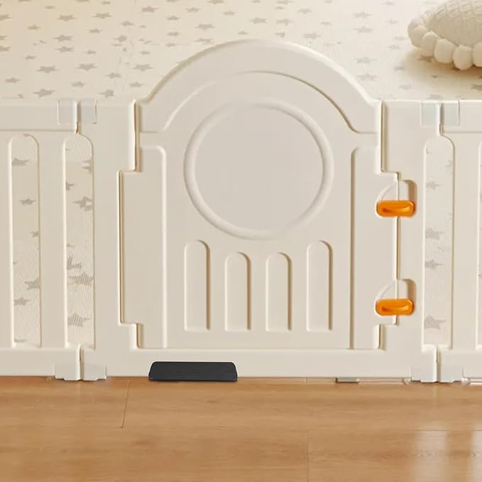 Gate Support Feet Accessories for Stair and Doorway Safety Gates Anti-kick Foot Pedal for Pet and Safety for Indoor Threshold Protection