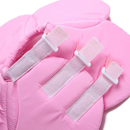Dog Cone E-Collar Flower Soft Elizabethan Waterproof Grooming Recovery Protective Adjustable Collar for Puppy Small Medium Dogs (S Neck:9-11in, Pink)