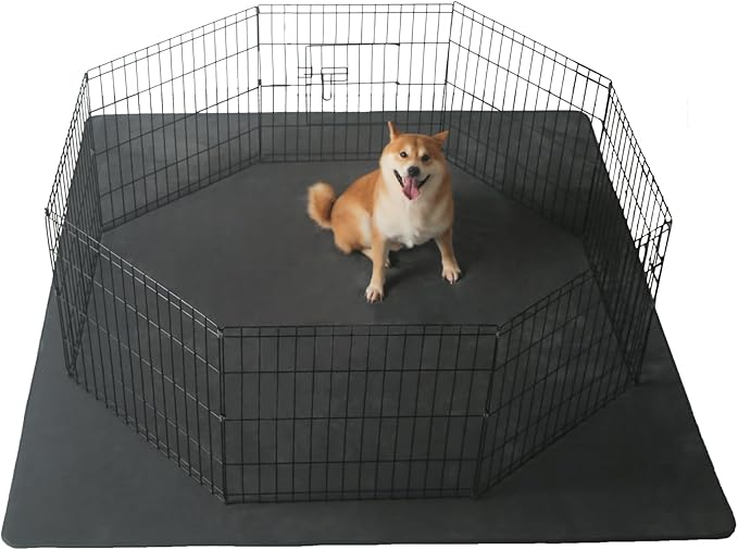 Dog Pee Pads Reusable 72x72 Inch, Fast Absorbent Puppy Pads with Washable, Waterproof, Non Slip, Quick Dry Dog Pads for Puppy Pen
