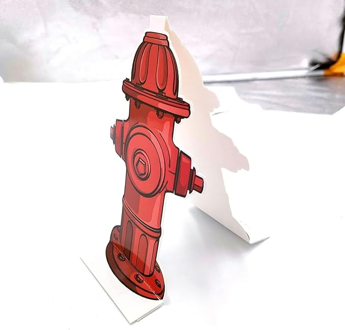 Dog Pee Pad,10Pcs Dog Pee Pad Trainer Paper Fire Hydrant Shaped Pet Diaper Pad Pet Potty for Dog Puppy