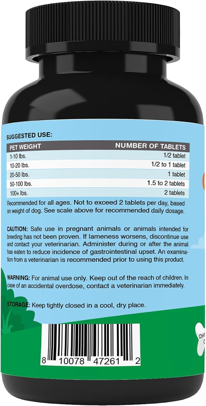 Vitamatic Cranberry for Dogs – 120 Chewable Tablets – with D-Mannose, Apple Cider Vinegar & Vitamin C – Urinary Tract & Bladder Support for Dogs - 2 Pack
