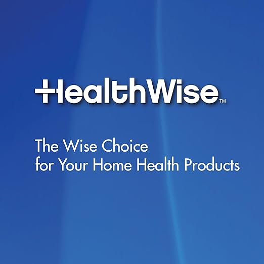 Healthwise Digital Thermometer | 10-Second Readout | Feverline Indicator | Flexible Tip | Hygienic Water-Resistant Easy Cleaning | Storage Case + Probe Covers Included