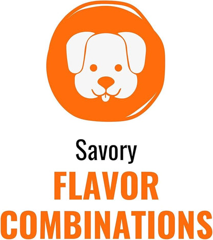 Good'N'Fun Chicken Flavored Dumbbells, Rawhide Snacks for Small Dogs