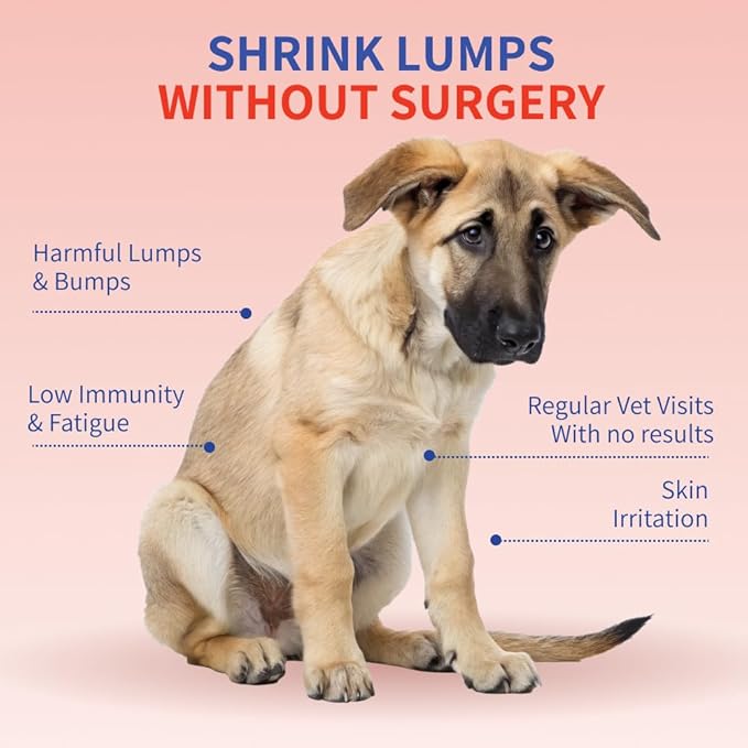 Turkey Tail Mushroom for Dogs – Lipoma Treatment for Dogs – Mushroom Supplement for Lumps and Bumps - Dog Wart Remover - Dog Probiotic Mushroom Powder