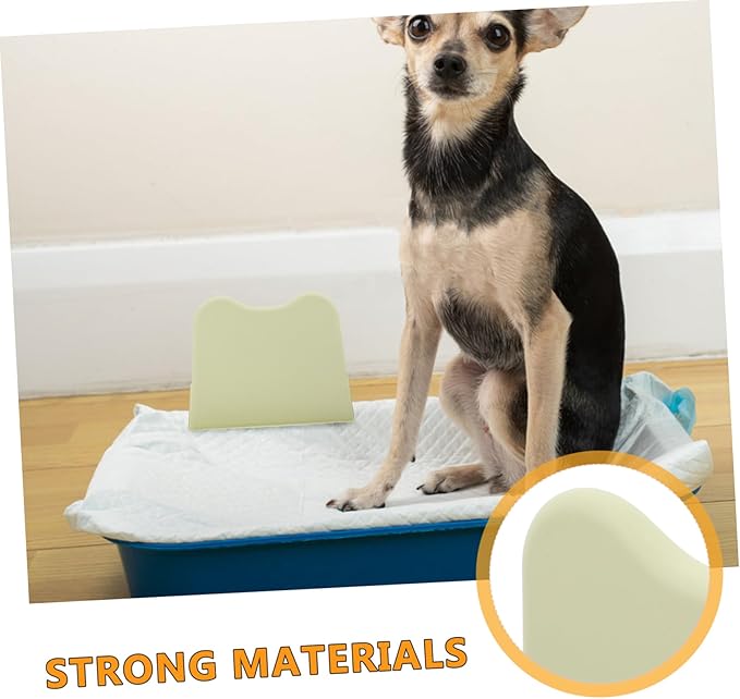 Yardwe Indoor Soft and Cute Dog Urine Catcher Tray with Vent Holes Compatible with Puppy Potty Training Spray Ensures Clean Home Environment