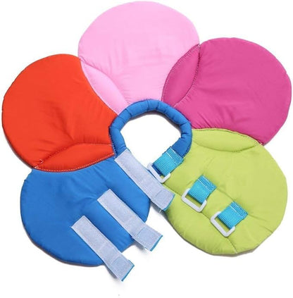 Dogs Cats Medical Grooming Pet E-Collar Recovery Remedy Protective Dog Lick Caught Soft Sponge Adjustable Postoperative Kit for Small and Medium Dog (Multicolor, S (neck's Girth 8.6" to 9.4"))