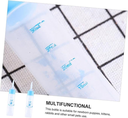 2pcs Pet Supplies Pet Feeding Bottles Nursing Bottles for Puppies and Kittens Portable Soft and Milk Feeders